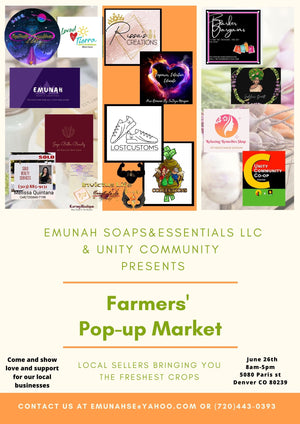 Our 1st Farmer's popup Market!!!!