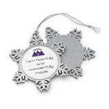 Emunah's Snowflake Ornament "I am series"